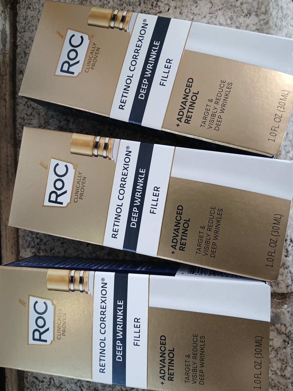 Deep Wrinkle Filler Retinol Correcting Serum - Gold